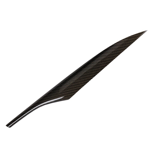 GM Genuine Parts Passenger Side Rear Door Trim Panel Applique in Morello Carbon