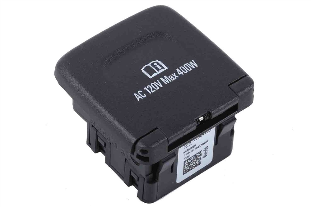 GM Genuine Parts Jet Black Accessory Power Receptacle