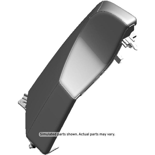GM Genuine Parts Light Platinum Rear Passenger Side Seat Back Bolster