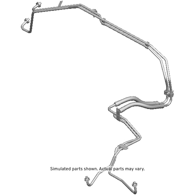 GM Genuine Parts Manual Transmission Fluid Cooler Inlet and Outlet Pipe