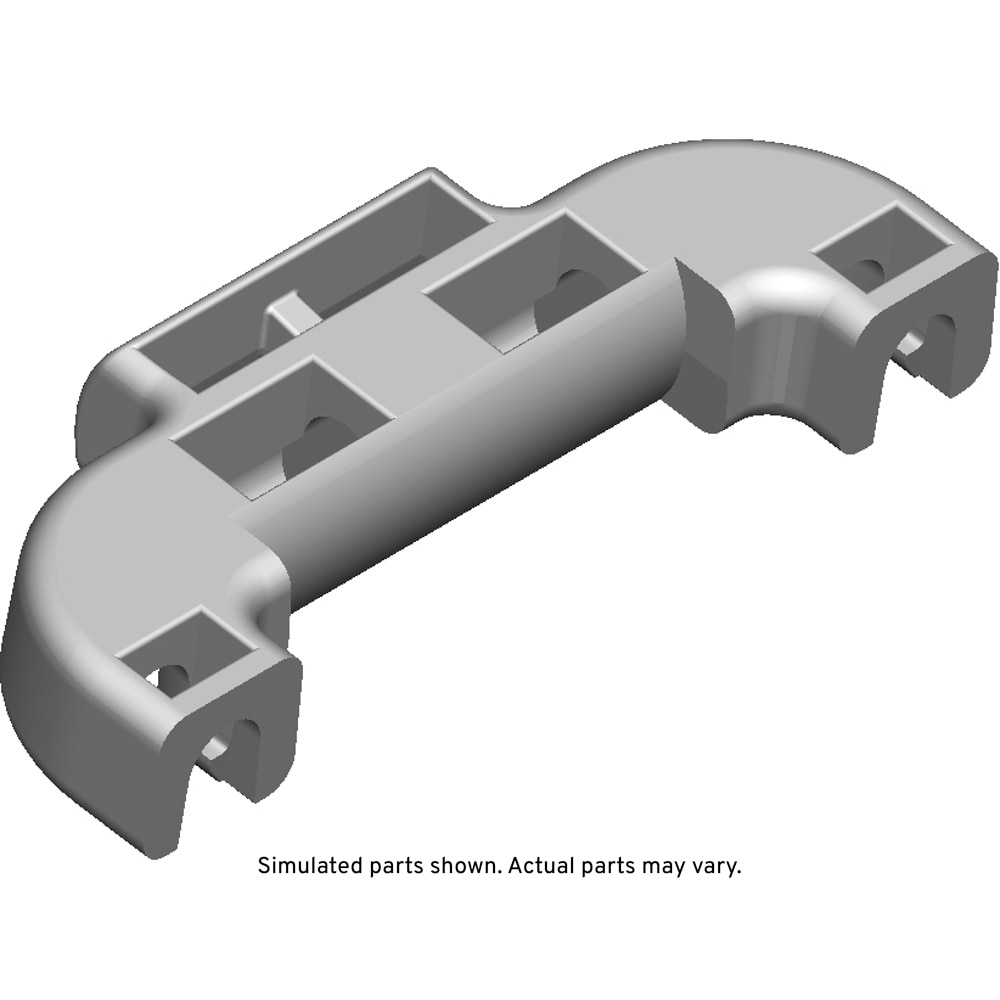 GM Genuine Parts Rear Seat Back Frame Bumper