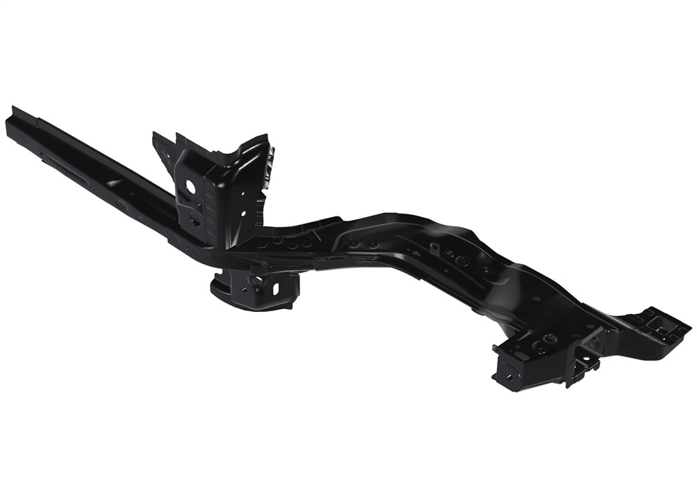 GM Genuine Parts Passenger Side Front Fender Rail with Rivets