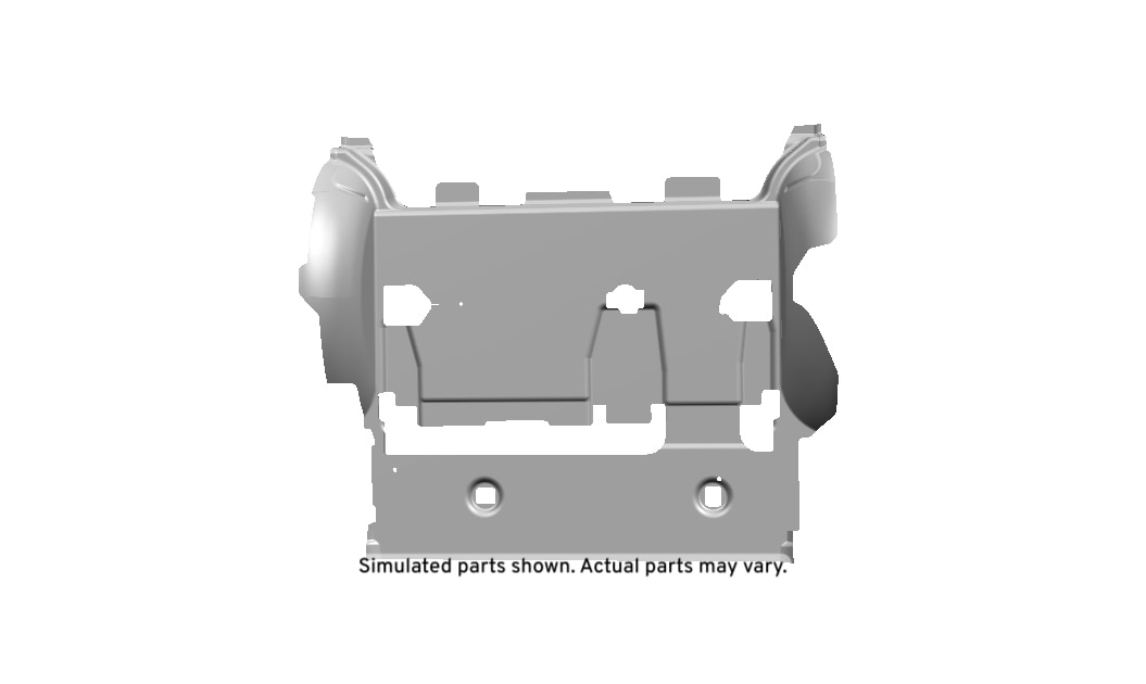 GM Genuine Parts Jet Black Rear Floor Panel Carpet