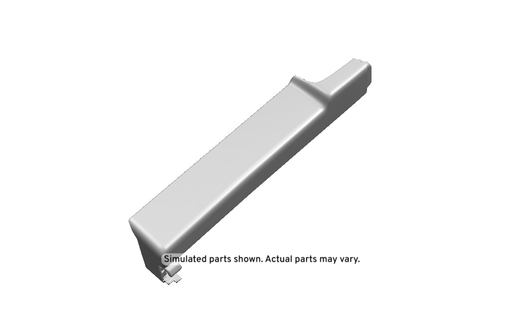 GM Genuine Parts Jet Black Passenger Seat Adjuster Finish Cover