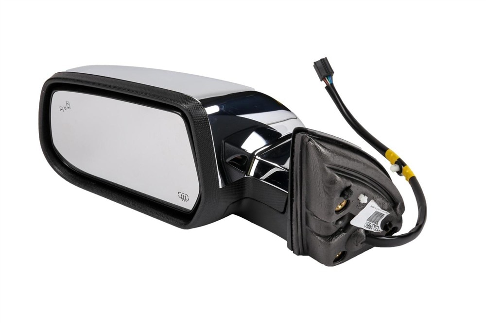 GM Genuine Parts Bright Chrome Driver Side Mirror