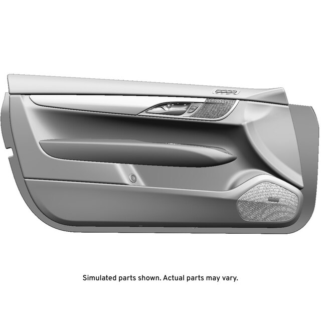 GM Genuine Parts Jet Black Front Driver Side Door Trim