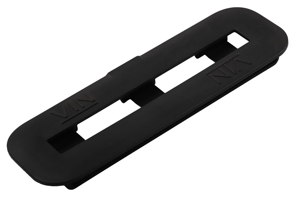 GM Genuine Parts Jet Black Vehicle Identification Number Plate Opening Access Cover