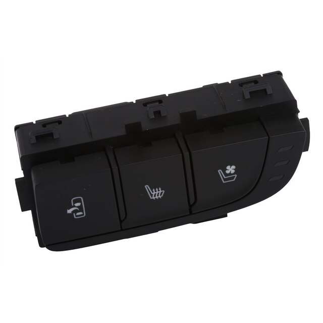 GM Genuine Parts Jet Black Rear Driver Side Seat Heater Switch