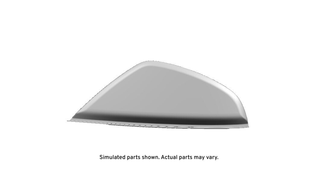 GM Genuine Parts Cocoa Passenger Side Instrument Panel Outer Trim Cover