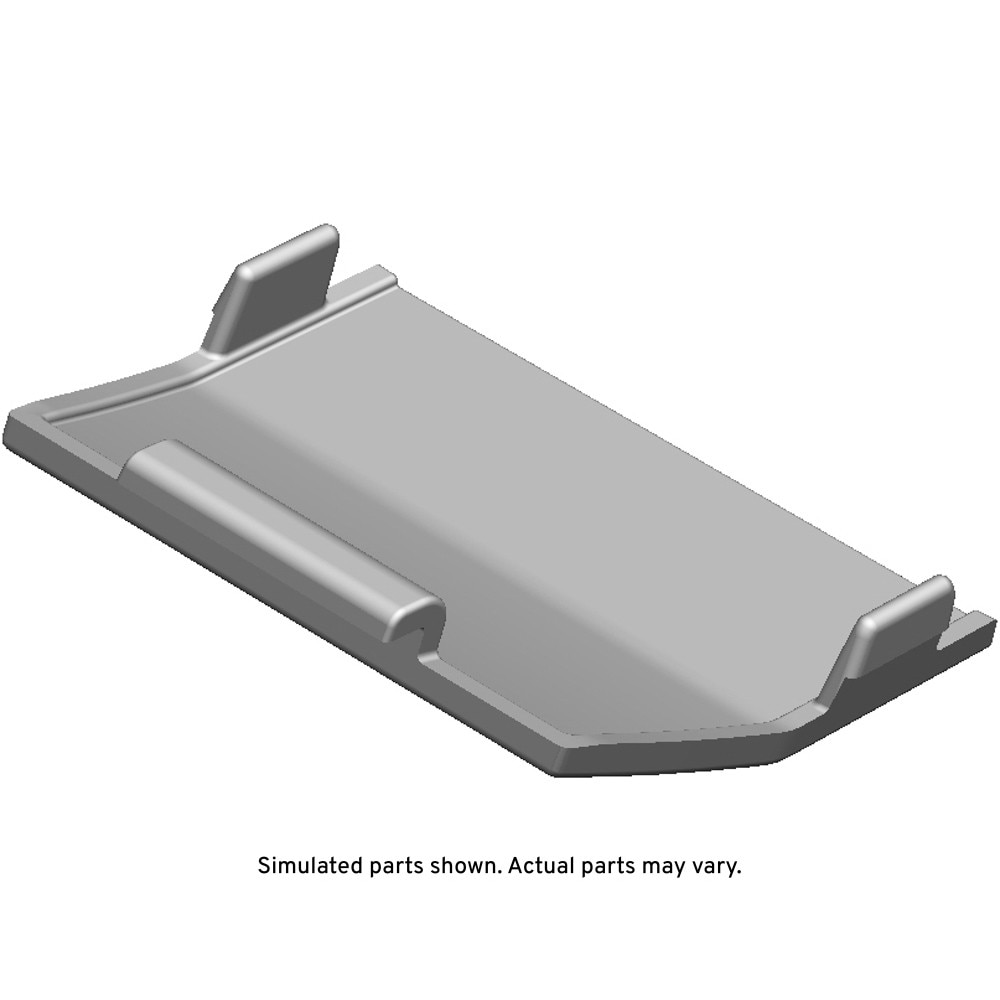 GM Genuine Parts Primed Driver Side Rocker Panel Molding Jacking Opening Front Cover