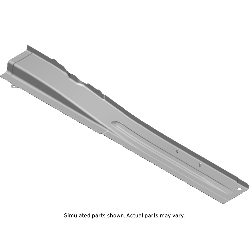GM Genuine Parts Passenger Side Underbody Rear Side Rail