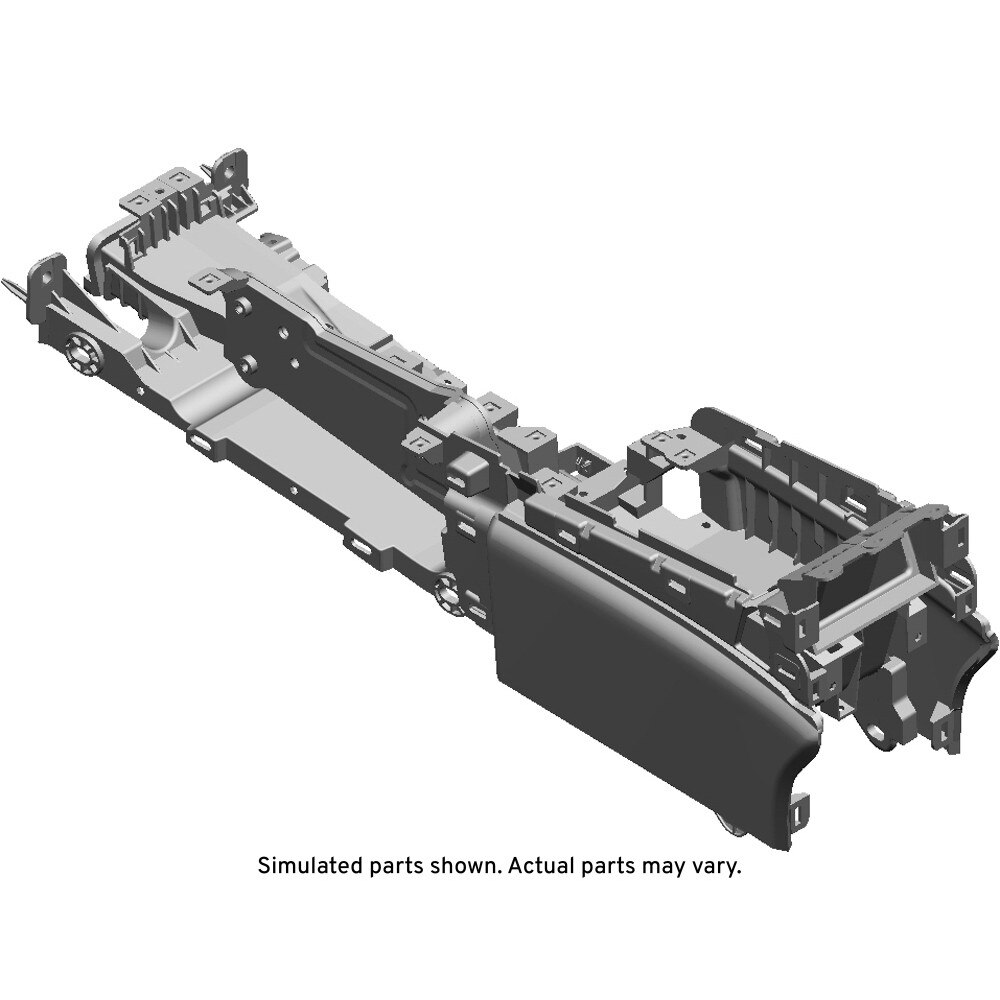 GM Genuine Parts Very Light Cashmere Front Floor Lower Console