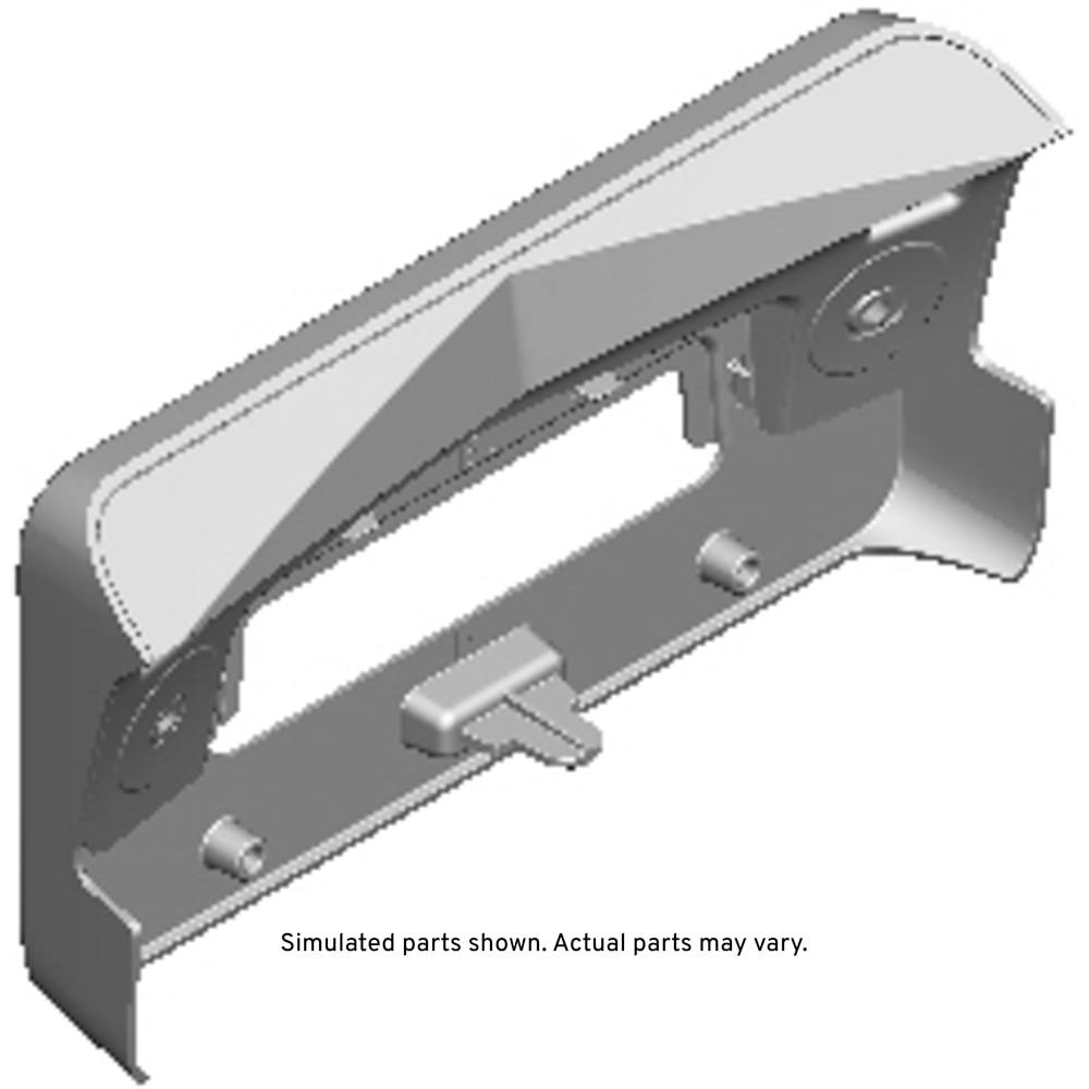 GM Genuine Parts Front License Plate Bracket Attachment Kit