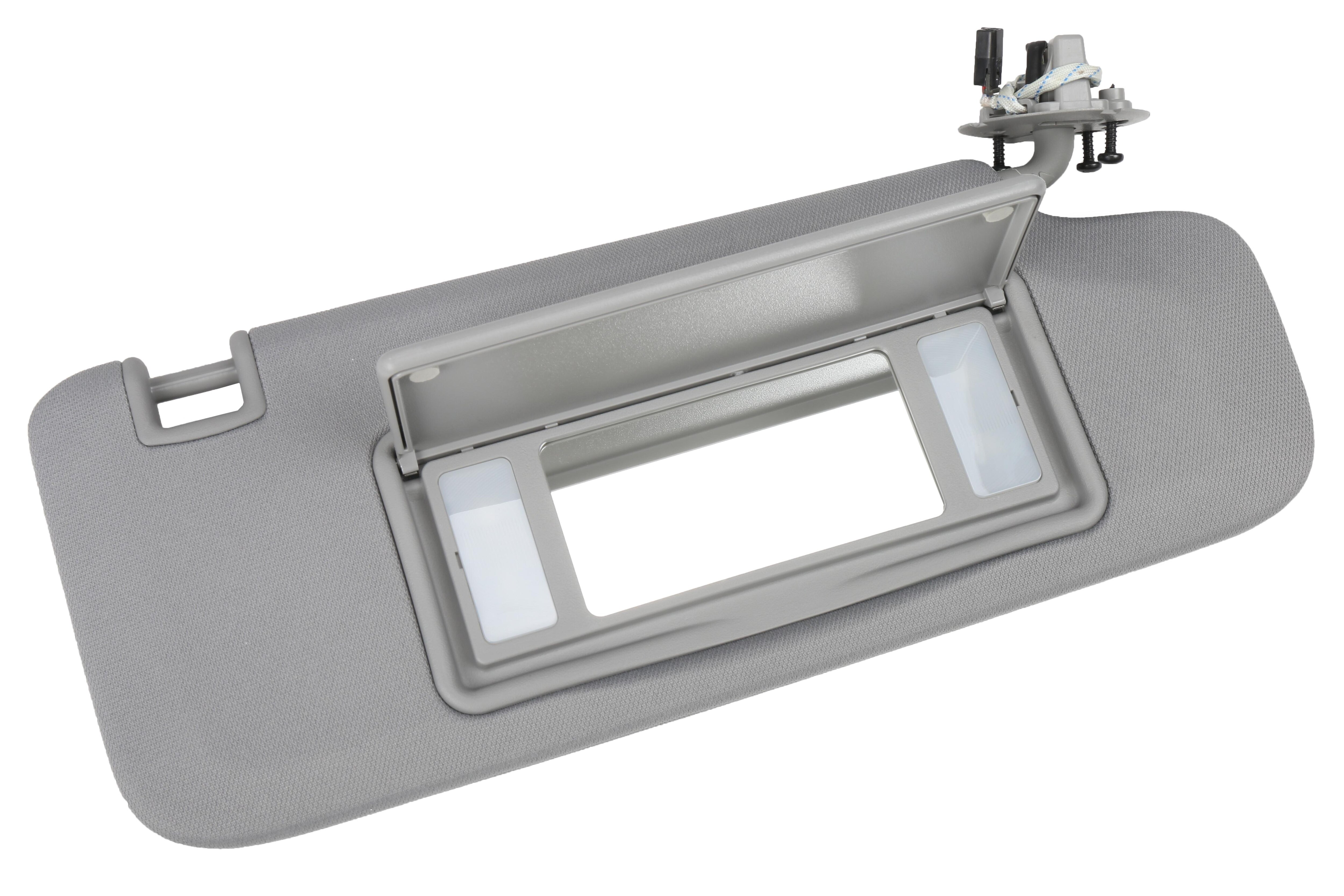 GM Genuine Parts Light Ash Gray Passenger Side Sunshade