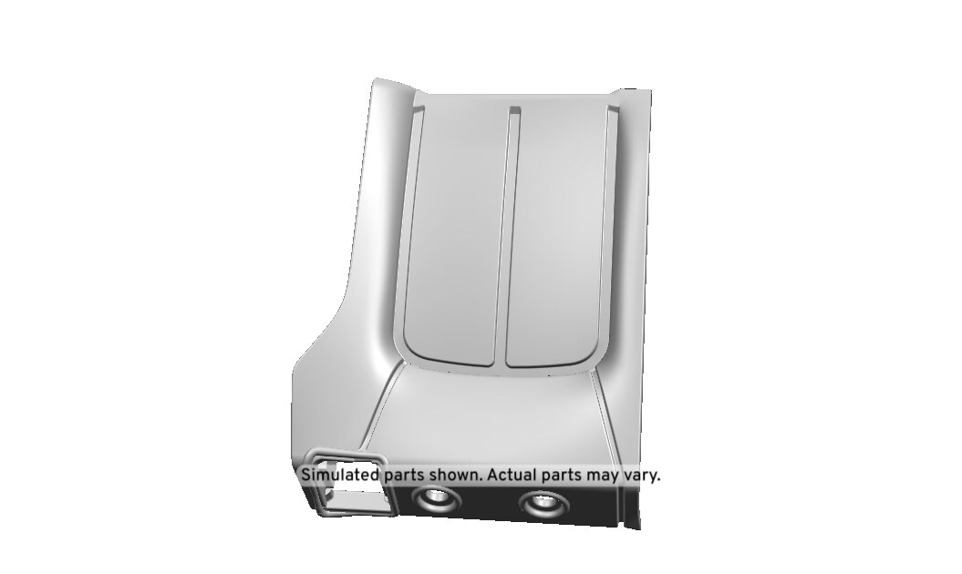 GM Genuine Parts Jet Black Rear Driver Side Seat Back Cover
