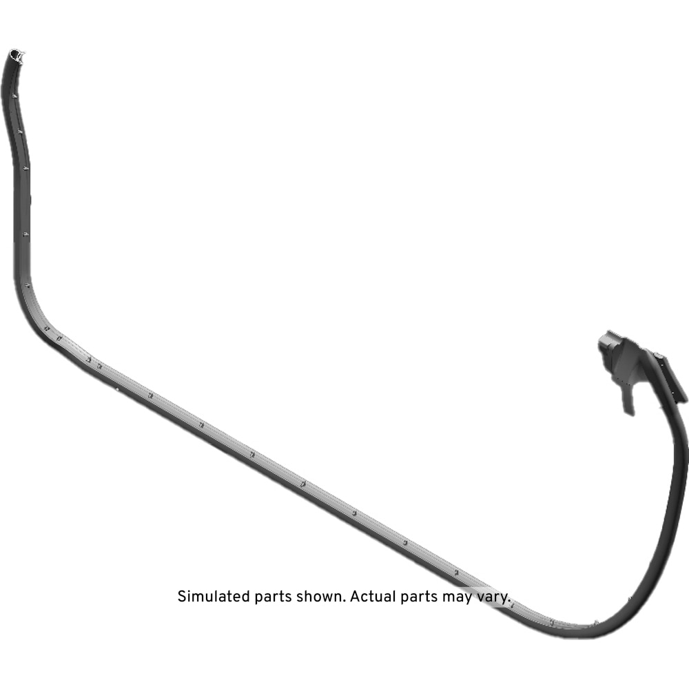 GM Genuine Parts Passenger Side Front Door Weatherstrip