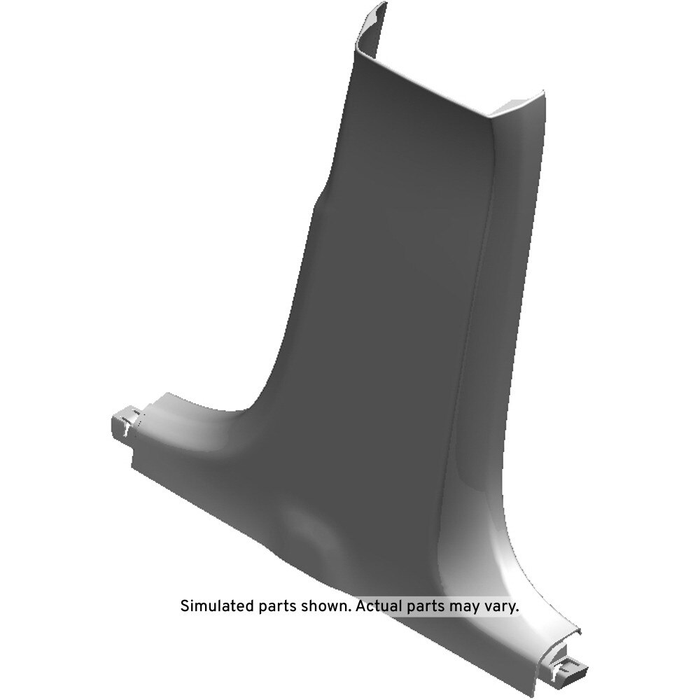 GM Genuine Parts Medium Cashmere Passenger Side Center Pillar Lower Trim Panel