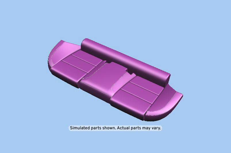 GM Genuine Parts Vecchio Base Sauvage Rear Seat Cushion Cover