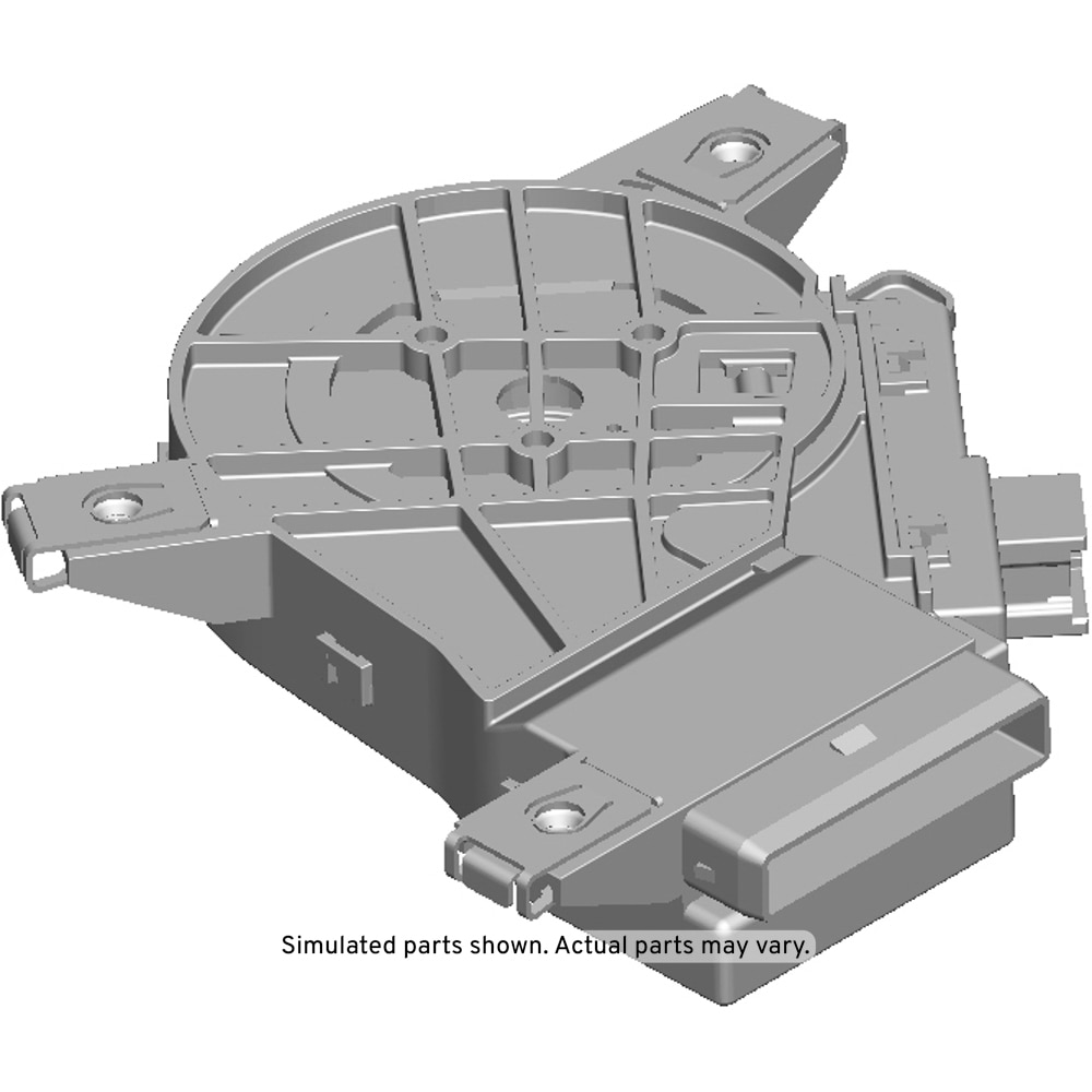 GM Genuine Parts Front Seat Cushion Heating and Cooling Blower Motor (Programming Required)