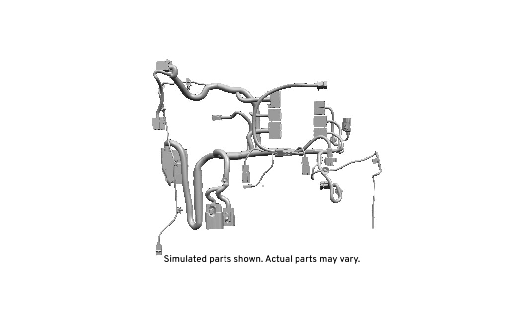 GM Genuine Parts Driver Seat Cushion Wiring Harness