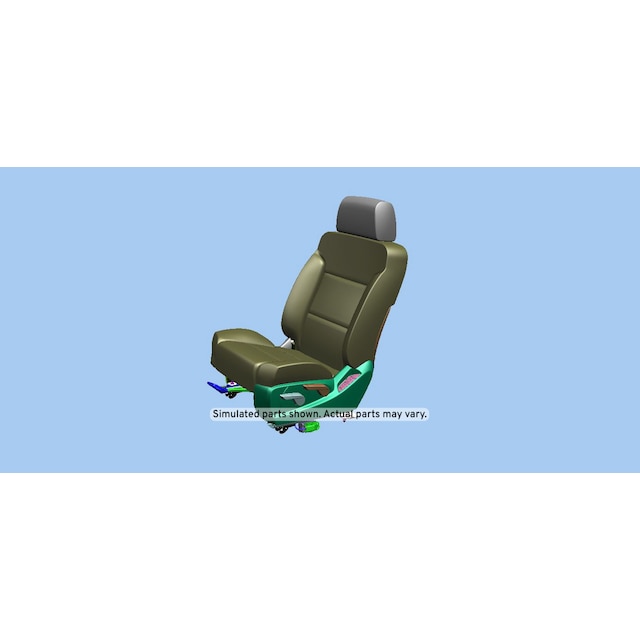 GM Genuine Parts Jet Black Driver Seat