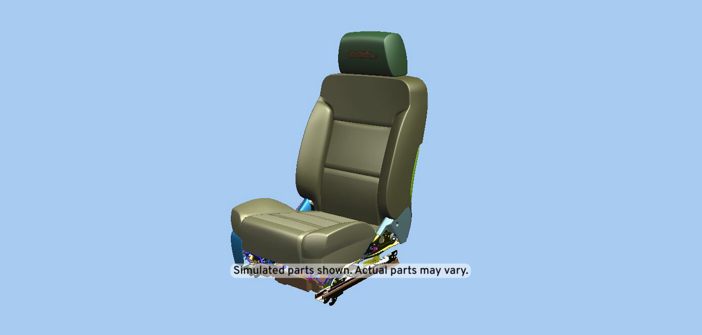 GM Genuine Parts Mink Passenger Seat