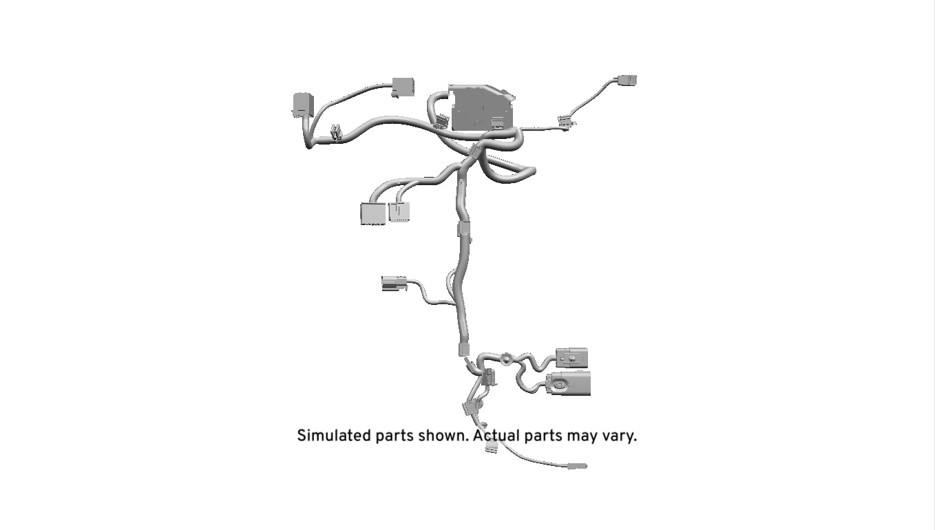GM Genuine Parts Passenger Seat Cushion Wiring Harness