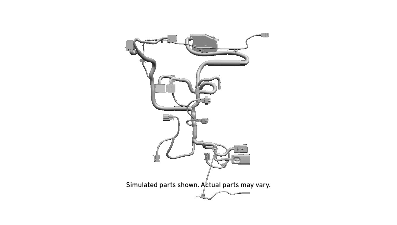 GM Genuine Parts Passenger Seat Cushion Wiring Harness
