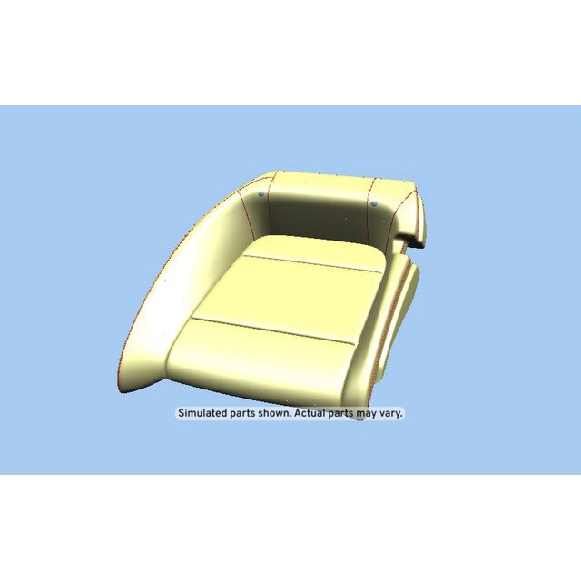 GM Genuine Parts Light Platinum Rear Passenger Side Seat Cushion Cover
