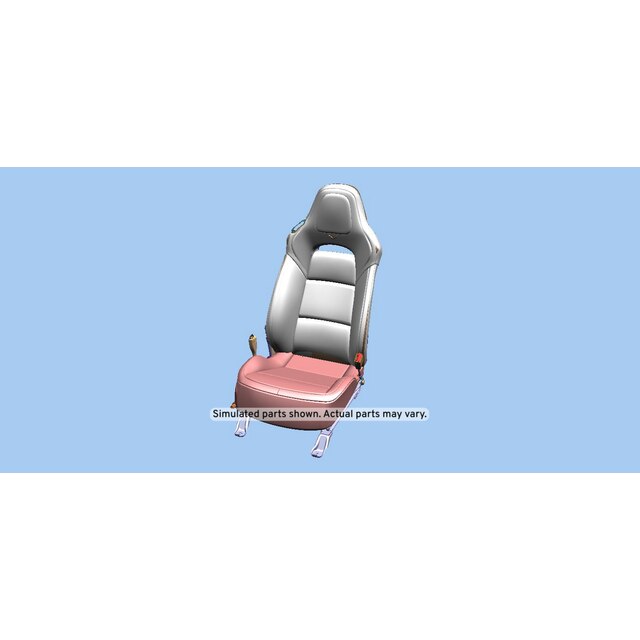 GM Genuine Parts Medium Ash Gray Passenger Seat