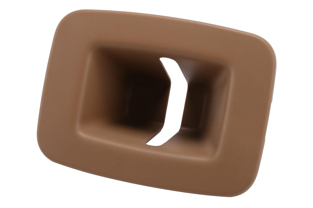 GM Genuine Parts Choccachino Rear Passenger Side Seat Anchor Plate Bezel