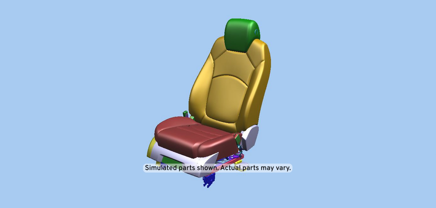 GM Genuine Parts Saddle Up Passenger Seat