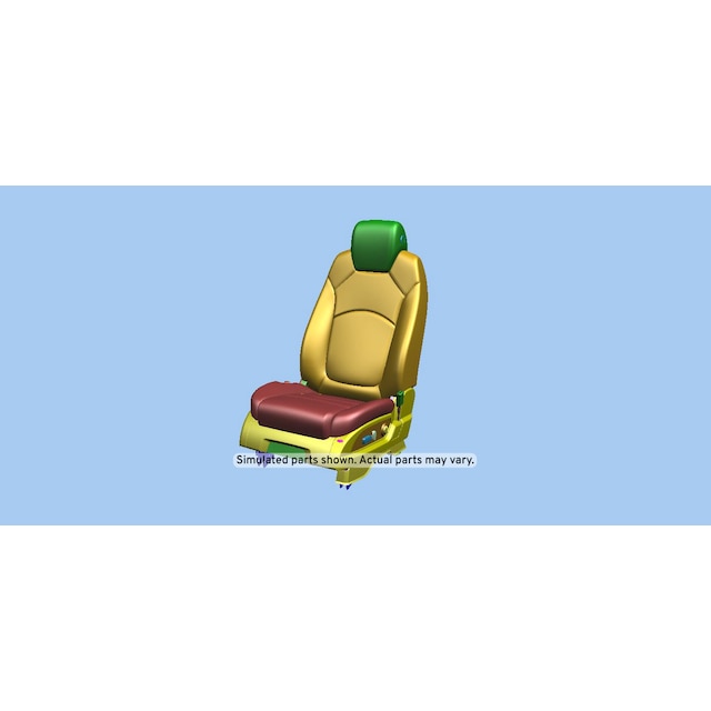 GM Genuine Parts Ebony Driver Seat