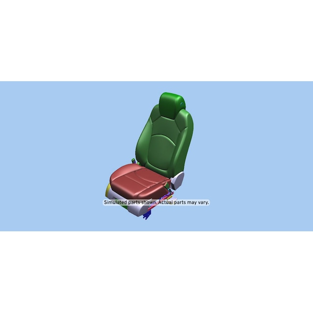 GM Genuine Parts Choccachino Passenger Seat