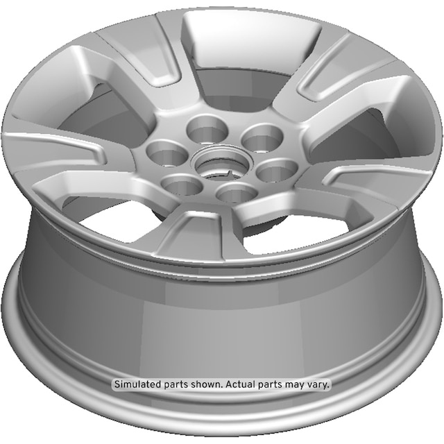 GM Genuine Parts 17x8-Inch Aluminum Wheel
