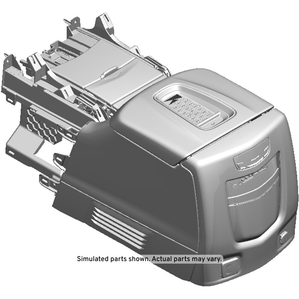 GM Genuine Parts Shale Front Floor Console