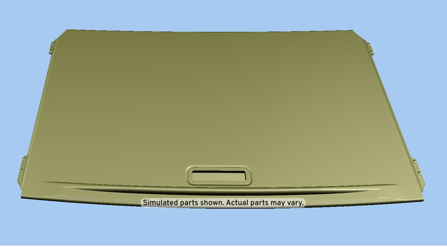 GM Genuine Parts Light Titanium Sunroof Sunshade