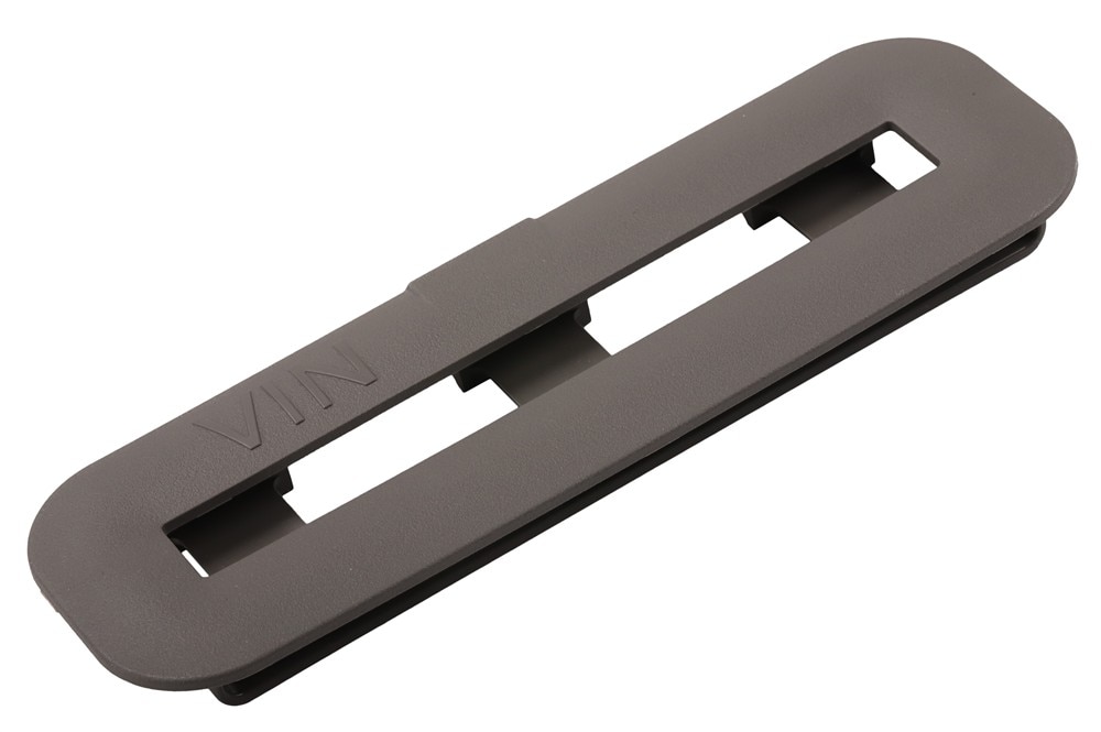 GM Genuine Parts Dark Atmosphere Passenger Side Vehicle Identification Number Plate Opening Access Cover