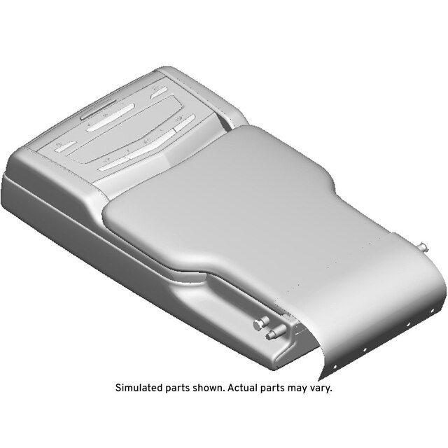 GM Genuine Parts Shale Rear Driver Side Seat Armrest