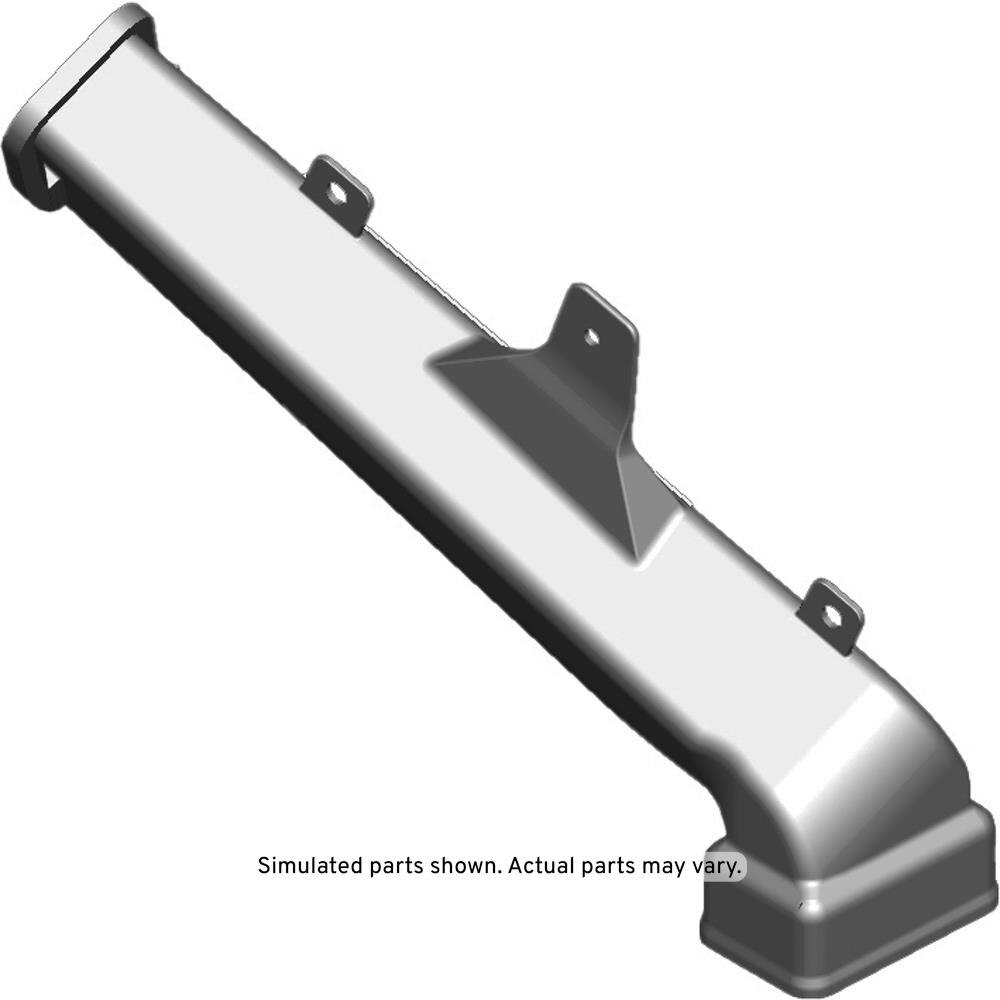 GM Genuine Parts Passenger Side Auxiliary Air Conditioning Air Outlet Duct