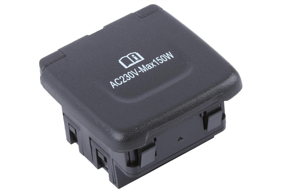 GM Genuine Parts Jet Black Accessory Power Receptacle