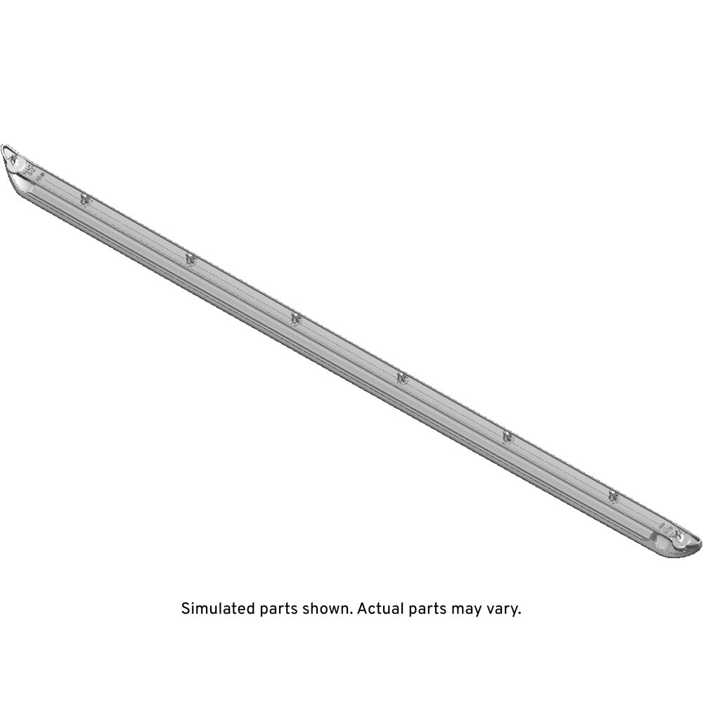 GM Genuine Parts Driver Side Rear Door Lower Auxiliary Weatherstrip
