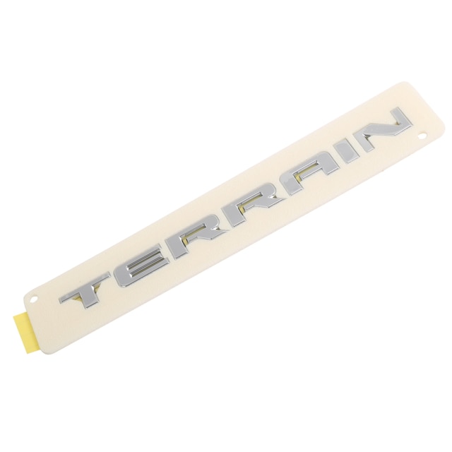 GM Genuine Parts Terrain Name Plate