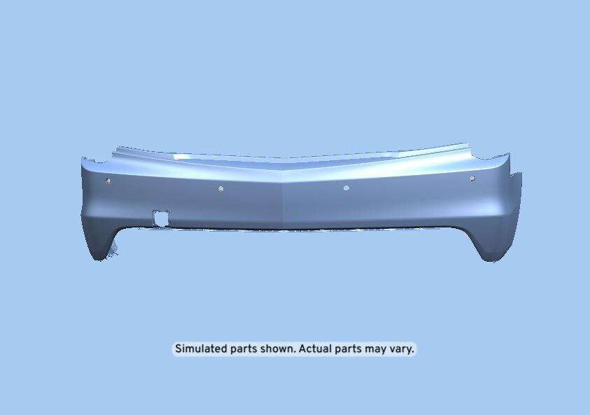 GM Genuine Parts Rear Upper Bumper Cover