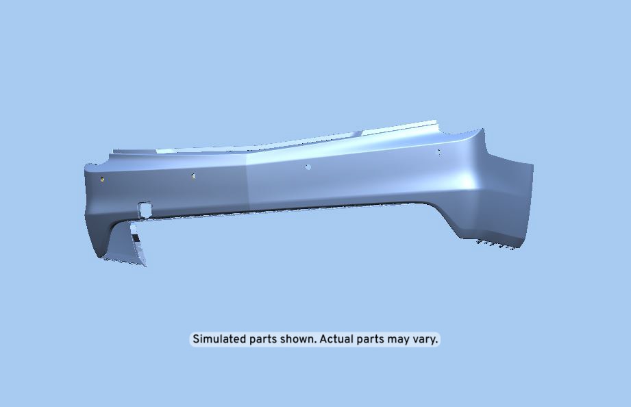 GM Genuine Parts Rear Upper Bumper Cover