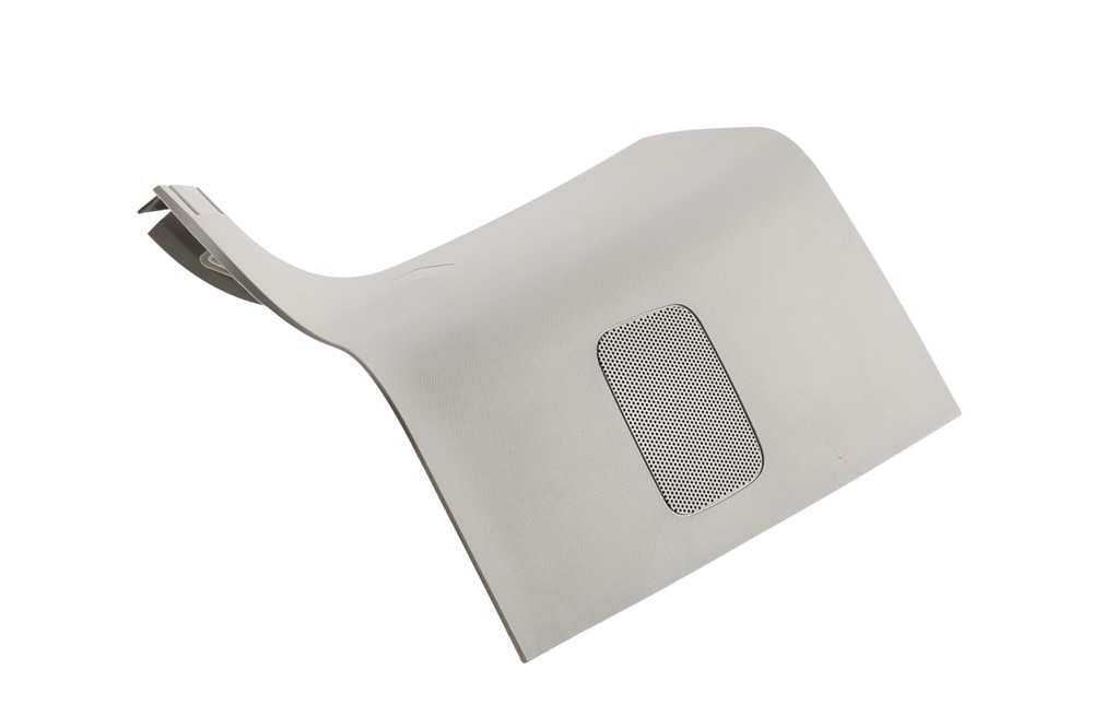 GM Genuine Parts Light Ash Gray Passenger Side Body Rear Corner Upper Garnish Molding