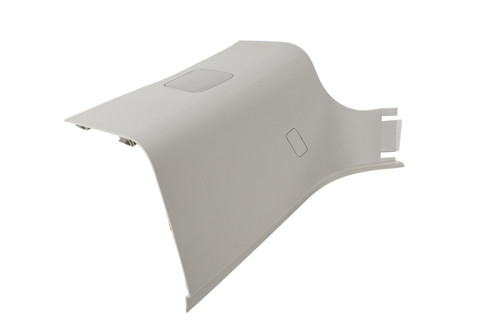 GM Genuine Parts Light Ash Gray Passenger Side Body Rear Corner Upper Garnish Molding