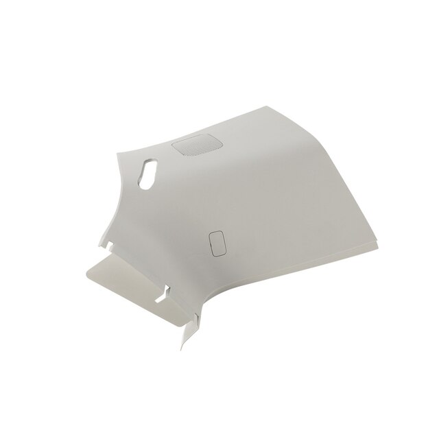 GM Genuine Parts Light Ash Gray Driver Side Body Rear Corner Upper Garnish Molding