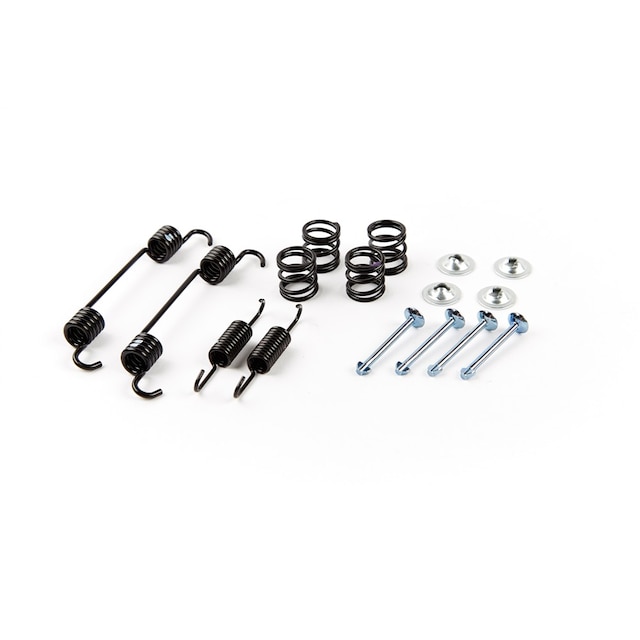 GM Genuine Parts Rear Parking Brake Hold Down and Return Spring Kit with Cups and Pins