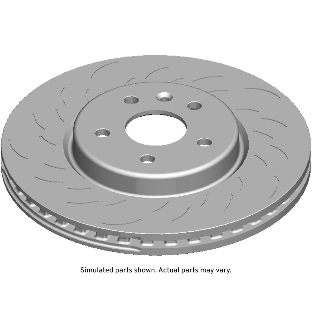 GM Genuine Parts Front Driver Side Disc Brake Rotor